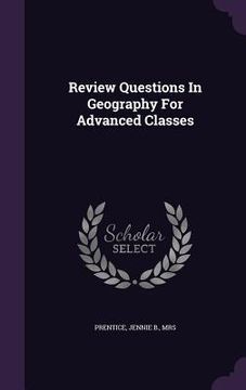portada Review Questions In Geography For Advanced Classes (en Inglés)