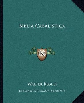 portada biblia cabalistica (en Inglés)