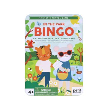 portada In-The-Park Bingo Magnetic Travel Game