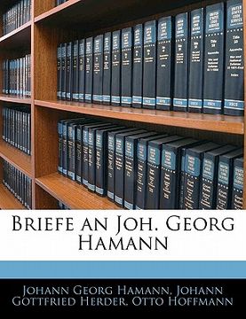 portada Briefe an Joh. Georg Hamann (in German)