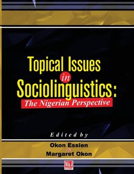 portada Topical Issues in Sociolinguistics (en Inglés)