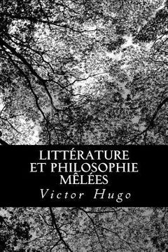 portada Littérature et philosophie mêlées (in French)