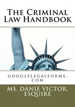 portada the criminal law handbook (en Inglés)