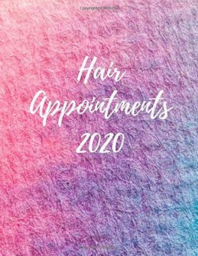 portada Hair Appointments 2020 (en Inglés)