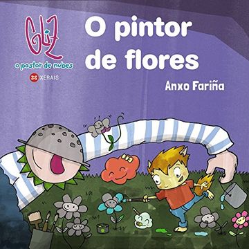 portada O pintor de flores (in Galician)