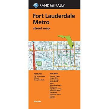 portada Rand McNally Fort Lauderdale Metro, Florida Street Map