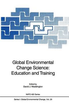portada global environmental change science: education and training (en Inglés)