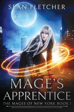 portada Mage's Apprentice (Mages of New York Book 1) (en Inglés)