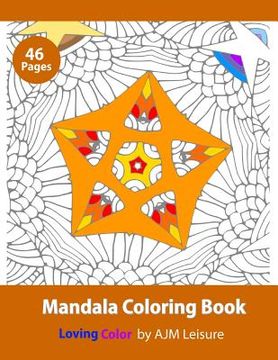 portada Mandala Coloring Book: 46 Pages of Mandala Drawings (en Inglés)