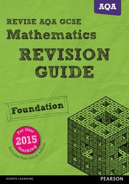 portada REVISE AQA GCSE (9-1) Mathematics Foundation Revision Guide (with online edition): for new 9-1 qualifications (REVISE AQA GCSE Maths 2015)