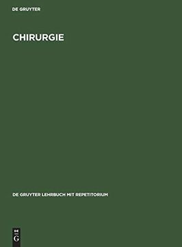 portada Chirurgie (de Gruyter Lehrbuch mit Repetitorium) (en Alemán)