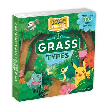 portada Pokémon Primers: Grass Types Book (11) (en Inglés)