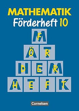 portada Mathematik Förderschule - Förderhefte - Band 10 Heft (en Alemán)