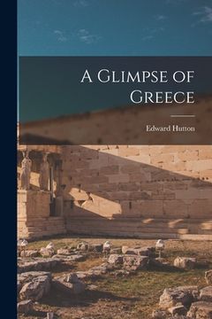 portada A Glimpse of Greece (en Inglés)