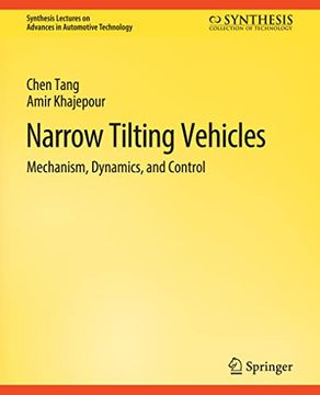 portada Narrow Tilting Vehicles: Mechanism, Dynamics, and Control (in English)