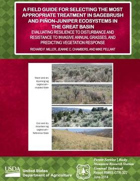portada A Field Guide for Selecting the Most Appropriate Treatment in Sagebrush and Pinon-Jupiter Ecosystems in the Great Basin (en Inglés)