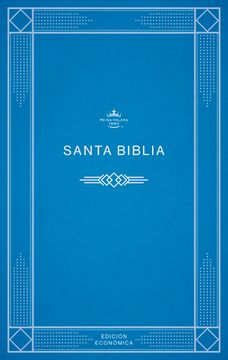 portada Rvr 1960 Biblia Económica de Evangelismo, Azul Tapa Rústica, Paquete de 20