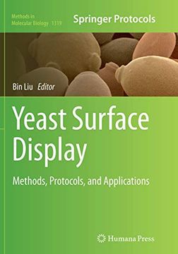 portada Yeast Surface Display: Methods, Protocols, and Applications (in English)