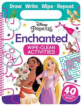 portada Disney Princess: Enchanted Wipe-Clean Activities