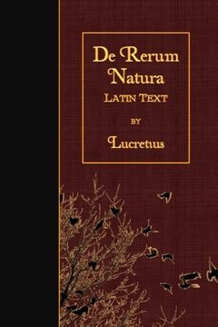 portada De Rerum Natura: Latin Text 