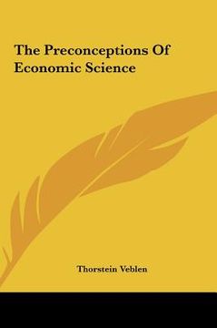 portada the preconceptions of economic science (en Inglés)