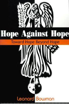 portada hope against hope: toward hope beyond hope (in English)