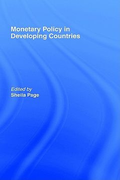 portada monetary policy in developing countries