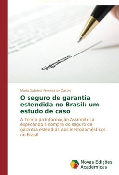 portada O seguro de garantia estendida no Brasil: um estudo de caso