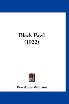 portada black pawl (1922) (en Inglés)