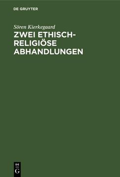 portada Zwei Ethisch-Religiöse Abhandlungen (in German)