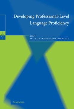 portada Developing Professional-Level Language Proficiency (en Inglés)