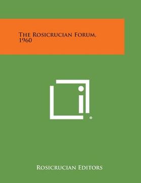 portada The Rosicrucian Forum, 1960