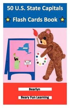 portada 50 u.s. state capitals flash cards book
