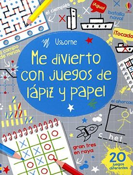 portada Me Divierto con Juegos de Lapiz y Papel (in Spanish)