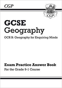 portada Grade 9-1 Gcse Geography ocr b: Geography for Enquiring Minds - Answers (For Workbook) (en Inglés)