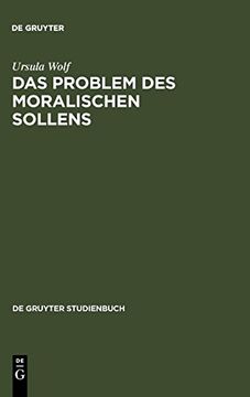 portada Das Problem des Moralischen Sollens (in German)