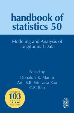 portada Modeling and Analysis of Longitudinal Data (Volume 50) (Handbook of Statistics, Volume 50) (in English)