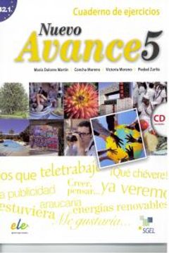 portada Nuevo Avance 5 ejercicios + CD (Agencia ELE)