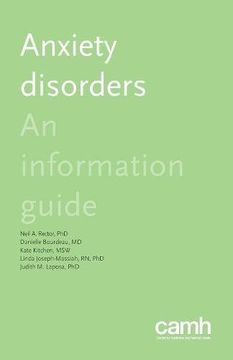 portada Anxiety Disorders: An Information Guide (en Inglés)