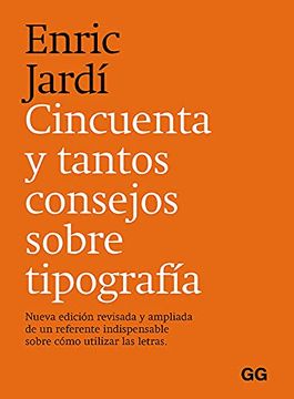 portada Cincuenta Y Tantos Consejos Sobre Tipografía (in Spanish)