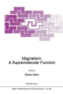 portada magnetism: a supramolecular function (in English)