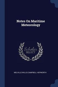 portada Notes On Maritime Meteorology (en Inglés)