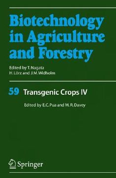 portada transgenic crops iv (en Inglés)