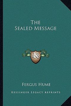 portada the sealed message (in English)