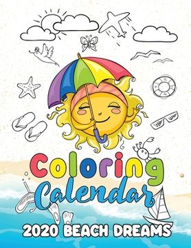 portada Coloring Calendar 2020 Beach Dreams (en Inglés)