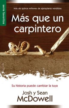portada Ms que un Carpintero Nueva Edicin: More Than a Carpenter new Edition (in Spanish)
