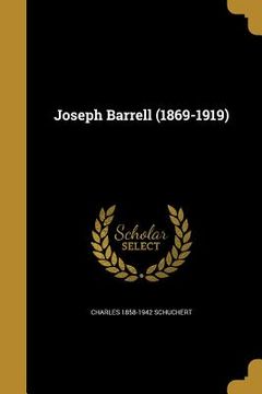 portada Joseph Barrell (1869-1919) (in English)