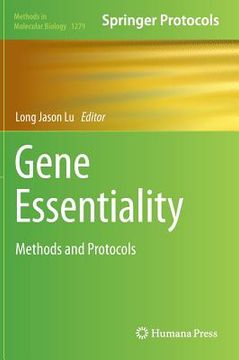 portada Gene Essentiality: Methods and Protocols (en Inglés)