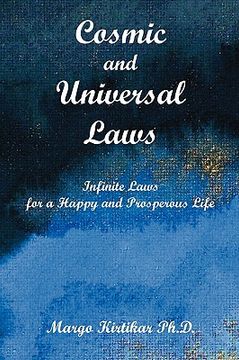portada cosmic and universal laws: infinite laws for a happy and prosperous life (en Inglés)