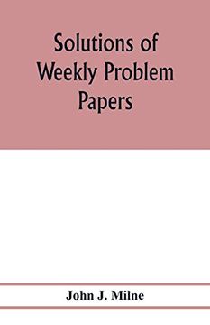 portada Solutions of Weekly Problem Papers (en Inglés)